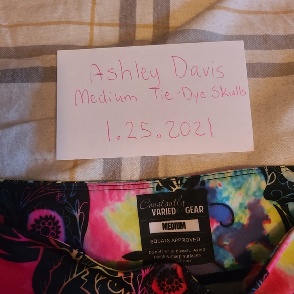 CVG Tie Dye Capris - Picture 3 of 3